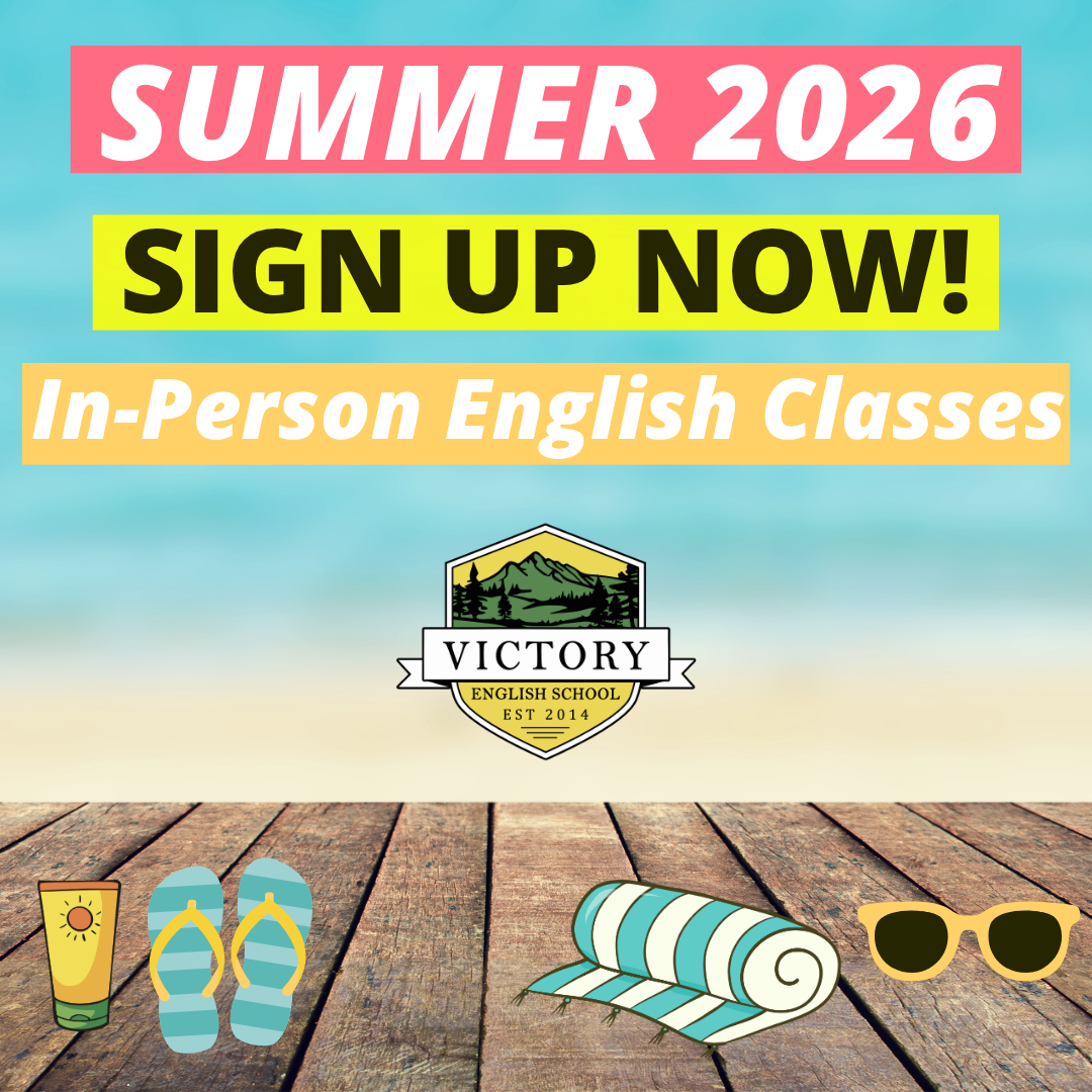 Summer 2026 English Speaking Classes