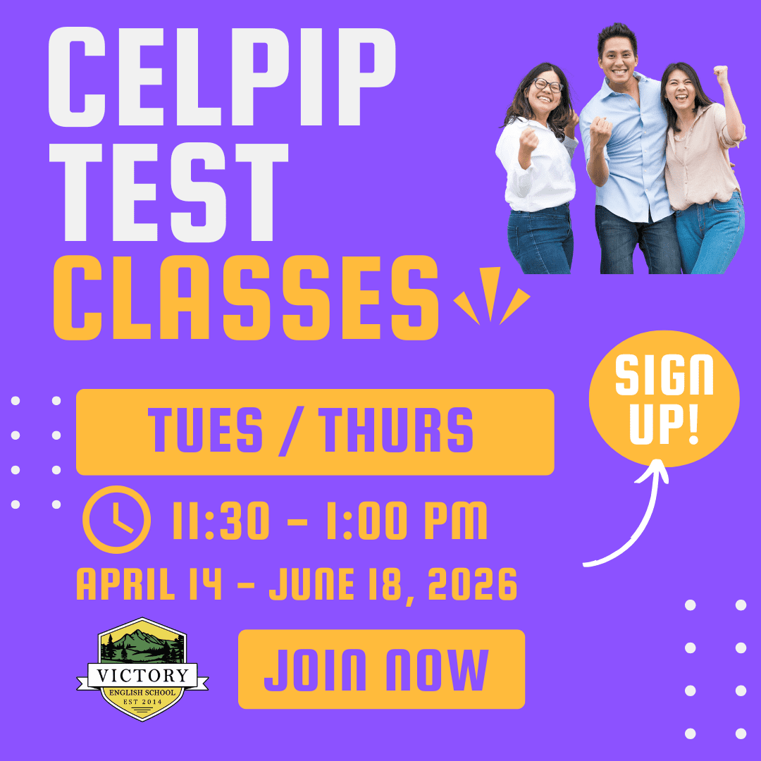 CELPIP Test Class - Spring 2026