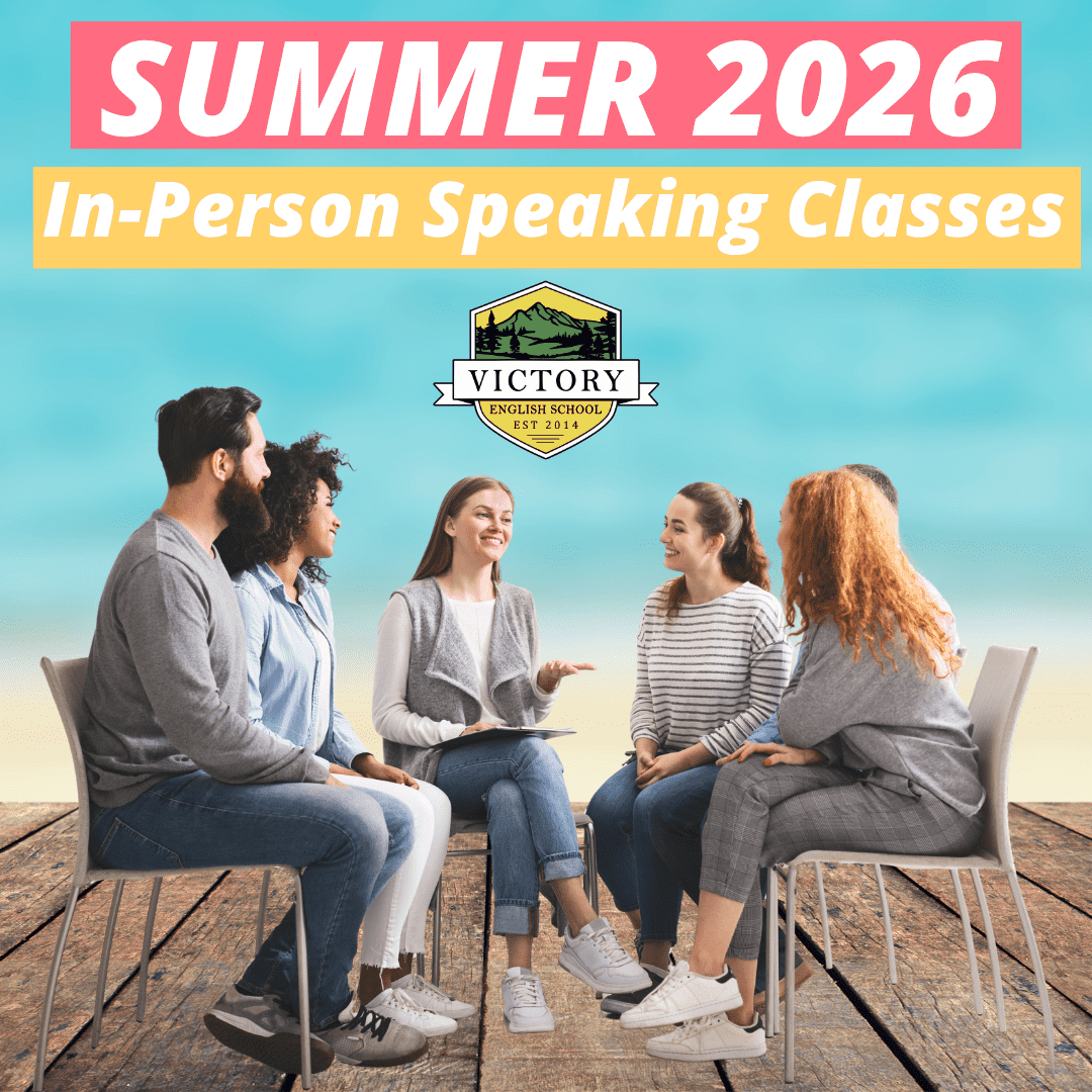 Summer 2026 SALE English Speaking Classes