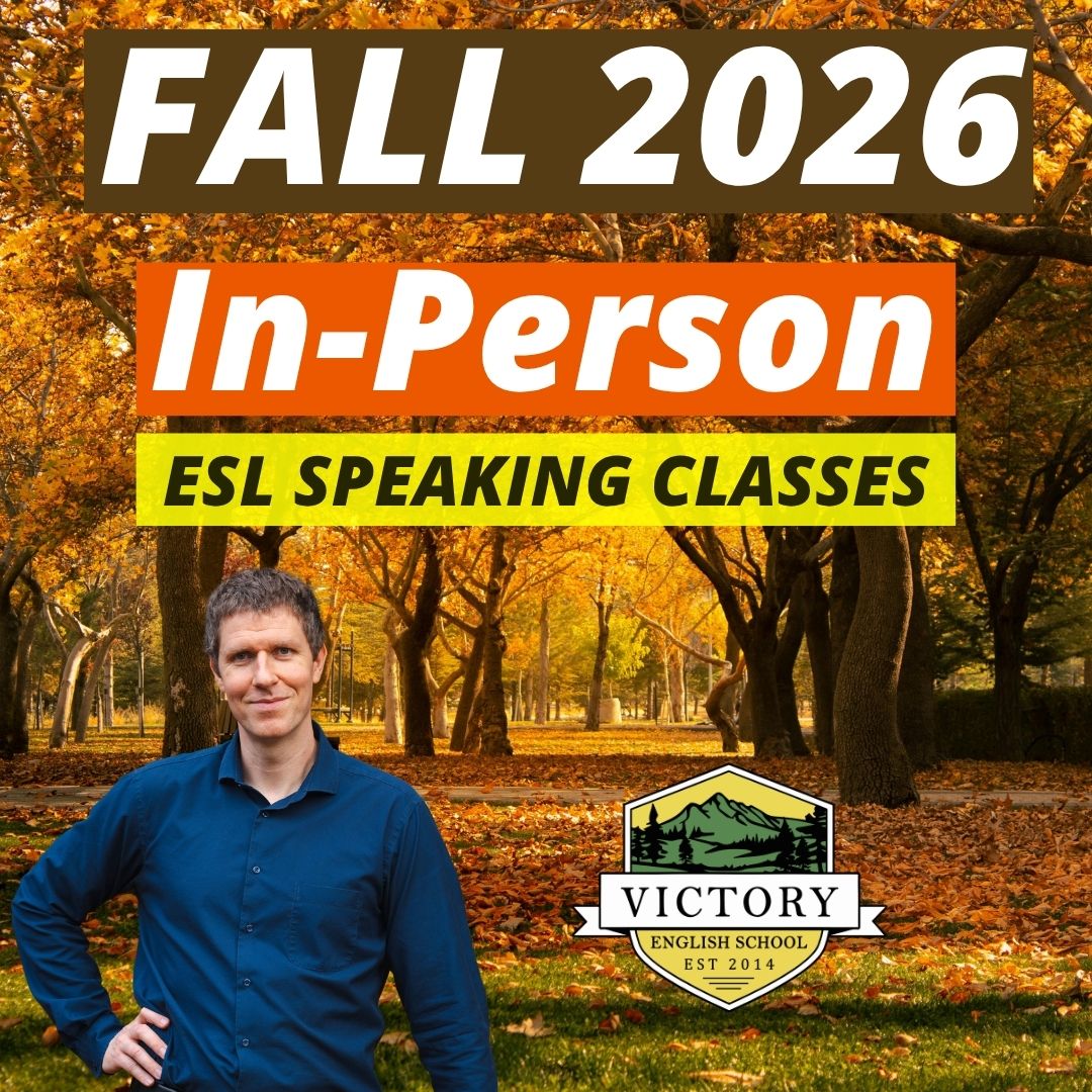 Victory English School Fall 2026 Speaking Classes